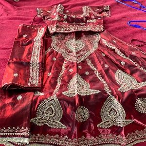 Size 32 little girl lehnga